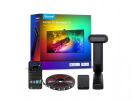  LED traka GOVEE Envisual TV Backlight T2 55"-65" (3.6m), 36W, RGBIC, dual kamera, WiFi/BT, set (H605C311)