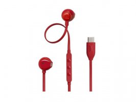  Slu&scaron;alice JBL Tune 305C, žičane, mikrofon, Hi-Res, USB-C, crvene (JBLT305CRED)