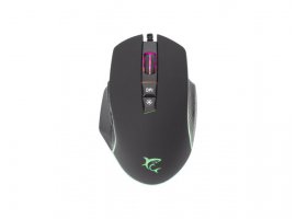  Miš WHITE SHARK Gareth GM-5009, gaming, 6400dpi, žičani, RGB, crni