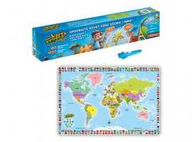  Društena igra MY MAP WORLD TOUR, edukativna, 2+ igrača, dob 6+