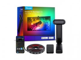  LED traka GOVEE Envisual TV Backlight T2 75"-85" (5m), 48W, RGBIC, dual kamera, WiFi/BT, set