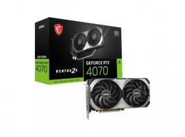  Grafička kartica MSI NVIDIA GeForce RTX4070 Ventus 2X E1 OC, 12 GB GDDR6
