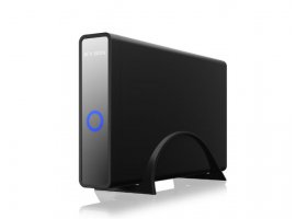  Kućište za tvrdi disk ICY BOX IB-382H-C31, 1x 2.5"/3.5" SATA HDD/SSD, 1x USB-C 3.2, 2x USB-A 3.2, aluminij, crno