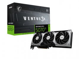  Grafička kartica MSI NVIDIA GeForce RTX5070 Ti Ventus 3X OC, 16 GB GDDR7