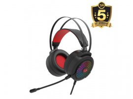  Slušalice + mikrofon REDRAGON CARMEN H261, gaming, žične, RGB, crne