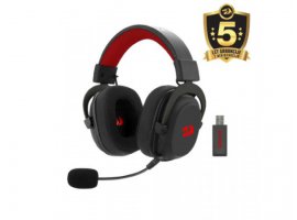  Slušalice + mikrofon REDRAGON ZEUS PRO, gaming, bežične, crne