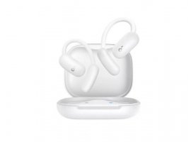 Bluetooth slu&scaron;alice ANKER SoundCore Aerofit 2, TWS Open-Ear, LDAC, Hi-Res, do 42h reprodukcije, IP55, sportske, bijele (A3874G21) 