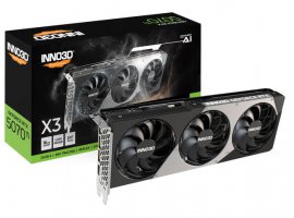  Grafička kartica INNO3D NVIDIA GeForce RTX5070 Ti X3, 16 GB GDDR7