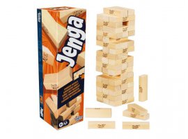  Društvena igra HASBRO JENGA Refresh, 54 bloka, 1 ili više igrača, dob 6+