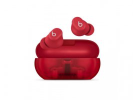 Bluetooth slu&scaron;alice BEATS Solo Buds, TWS, do 18h reprodukcije, prozirno crvene (muw03zm/a)