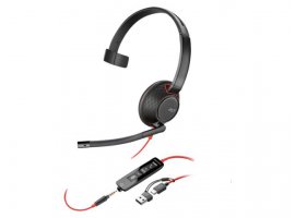 Slu&scaron;alice za PC HP Poly Headset Blackwire C5210 Mono USB-C/A & 3,5 mm (bulk) 8X230A6