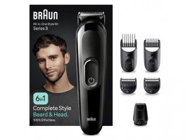  Šišač BRAUN Series 3 3410, All-In-One Style Kit, 6u1 , multigroomer, za bradu i kosu