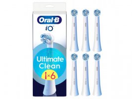  Zamjenske četkice ORAL-B iO Ultimate Clean, 6 kom, bijela