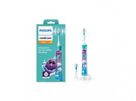  Električna četkica PHILIPS HX6322/04, Sonicare For Kids, tirkizna, za djecu