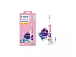  Električna četkica PHILIPS HX6352/42, Sonicare For Kids, roza, za djecu