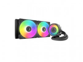  Vodeno hlađenje ARCTIC Liquid Freezer III Pro 280 A-RGB Black, Intel 1851, 1700; AMD AM5, AM4