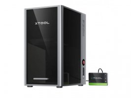  Laserski stroj za graviranje XTOOL F2 Ultra (Dual) Standalone, 60W MOPA/40W, metal/drvo/akril/staklo, crni (P1010155)