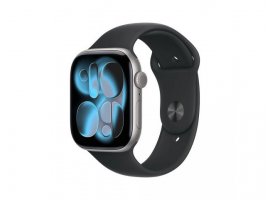 Pametni sat APPLE Watch S11,&nbsp;GPS,&nbsp;42mm,&nbsp;Space Grey Aluminium Case / Black Sport Band, S/M (meqw4wf/a)