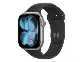 Pametni sat APPLE Watch S11,&nbsp;GPS,&nbsp;46mm,&nbsp;Space Grey Aluminium Case / Black Sport Band, M/L (mev44wf/a)