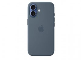 Maskica APPLE iPhone 17 Silicone Case with MagSafe, Anchor Blue (mgew4zm/a)