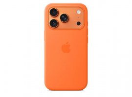  Maskica APPLE iPhone 17 Pro Silicone Case with MagSafe, Orange (mgfe4zm/a)