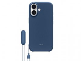 Maskica BEATS iPhone 17 Kickstand Case with MagSafe and Camera Control, Bedrock Blue (mgtm4ll/a)
