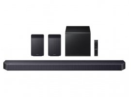  Soundbar SAMSUNG HW-Q930F (2025), 9.1.4CH 580W, Dolby Atmos, SpaceFit Sound Pro, WiFi/BT/HDMI/Optički, crni