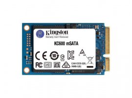  SSD disk 256 GB, KINGSTON KC600, mSATA , SATA III, 3D TLC NAND, SKC600MS/256G