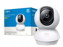  Nadzorna kamera TP-Link Tapo C230, unutarnja, 3K/5MP, Pan/Tilt,  AI detekcija, WiFi, bijela