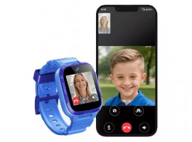 Pametni sat 360 Botslab Kids Watch E3 PRO 4G GPS, za djecu, plavi