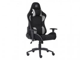 Gaming stolica BIT FORCE KHAN F-2D, crno/siva