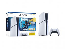 Igraća konzola SONY PS5 Playstation 5 Slim E chassis + Fortnite Flowering Chaos VCH