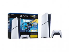  Igraća konzola SONY PS5 Slim Digital Edition E chassis + Fortnite Flowering Chaos VCH