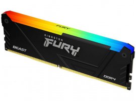  Memorija KINGSTON 32 GB DDR4, 3200 MHz, DIMM, Fury Beast RGB, CL16, KF432C16BB2A/32