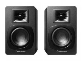  Kućni zvučnici AUDIO-TECHNICA AT-SP3X Bookshelf, 30W, RCA/BT, crni