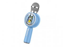  Mikrofon s zvučnikom OTL Bluey PopSing LED Light Up Karaoke, 5W, plavi
