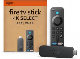 Media player AMAZON Fire TV Stick 4K Select, UHD (4K), HDR10+, 8 GB, BT/WiFi5, FireOS