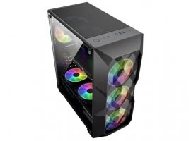  Stolno računalo HGPC Gamer Battleship 124F9, Intel Core i5 12400F, RTX5060 8 GB, 16 GB, SSD 1 TB NVMe, FreeDOS (I5124F50616S1TND)