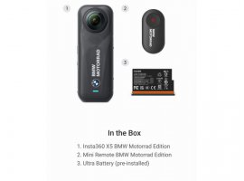  Akcijska kamera INSTA360 X5 BMW Motorrad Edition (CINSAAHA/BMWME)