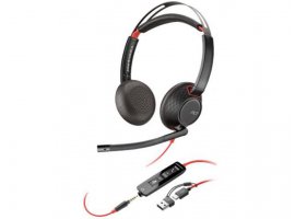 Slu&scaron;alice za PC HP Poly Headset Blackwire C5220 Stereo USB-C/A & 3,5 mm (bulk) (8X231A6)