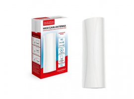  TV antena SUPERIOR NAO-001, vanjska, DVB-T/ DVB-T2, s pojačalom, 5G LTE filter, IPX4, bijela