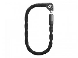  Lokot za bicikl SEREA Bike Chain Lock Bold, 100mm/8mm, NFC, crni