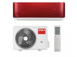  Klima uređaj VIVAX COOL R+ Design RED 3.5/3.8kW, inverter, WiFi ready, komplet (ACP-12CH35AERI+ R32 R)