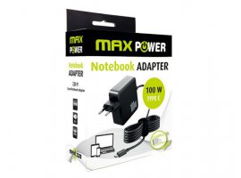  Punjač za laptop MAXPOWER, 100W, Type-C, univerzalni, 1.8 m