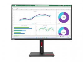  Monitor LENOVO ThinkVision T32h-30, IPS, QHD 2560x1440px, 4ms, USB-C (PD 90W), DP, HDMI, 4x USB-A, RJ45, pivot (63D3GAR1EU)