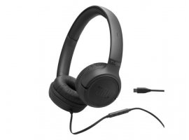  Slušalice JBL Tune 530C Wired On-Ear, USB-C, Hi-Res, crne (JBLT530CBLK)