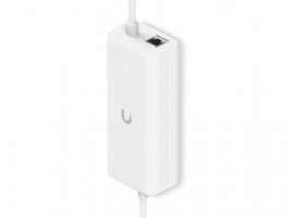 PoE adapter UBIQUITI NETWORKS UACC-PoE+-USBC, PoE Integrated AC Adapter