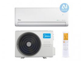Klima uređaj MIDEA Solunar AI Inverter 3.5/3.8kW, WiFi, komplet (EF-12RD1H/MX1-12RD1H)