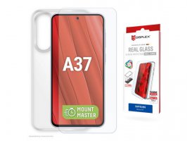 Za&scaron;titno staklo DISPLEX Real Glass + maskica, za Samsung Galaxy A37