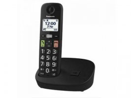  Telefon bežični PANASONIC KX-TGU110FXB, crni